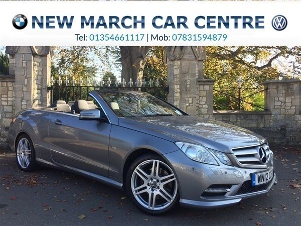 Silver Used 2012 Mercedes E250 Cabriolet | £5,495 (Fair price) - Image 1/1