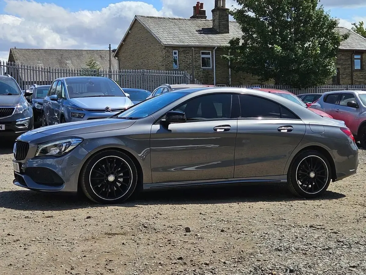 Used Mercedes CLA220 AMG line 2017 Grey Coupe