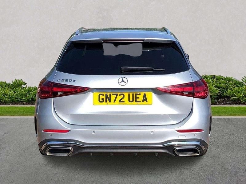 Used Mercedes C220 AMG line 2022 Silver Estate