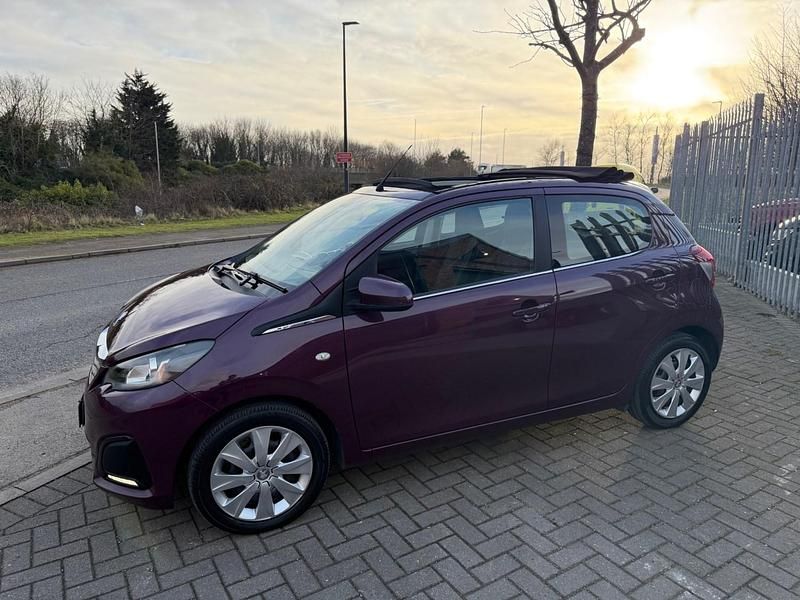 Used Peugeot 108 Active 68 HP (50 kW) 2014 Purple Hatchback