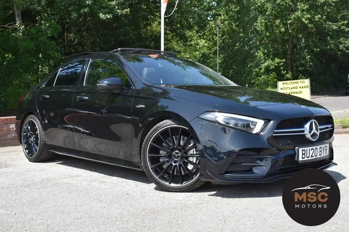 Used Mercedes A35 AMG Premium Plus 2020 Black Sedan