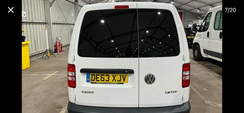Used VW Caddy Startline 102 HP (75 kW) 2013 White MPV