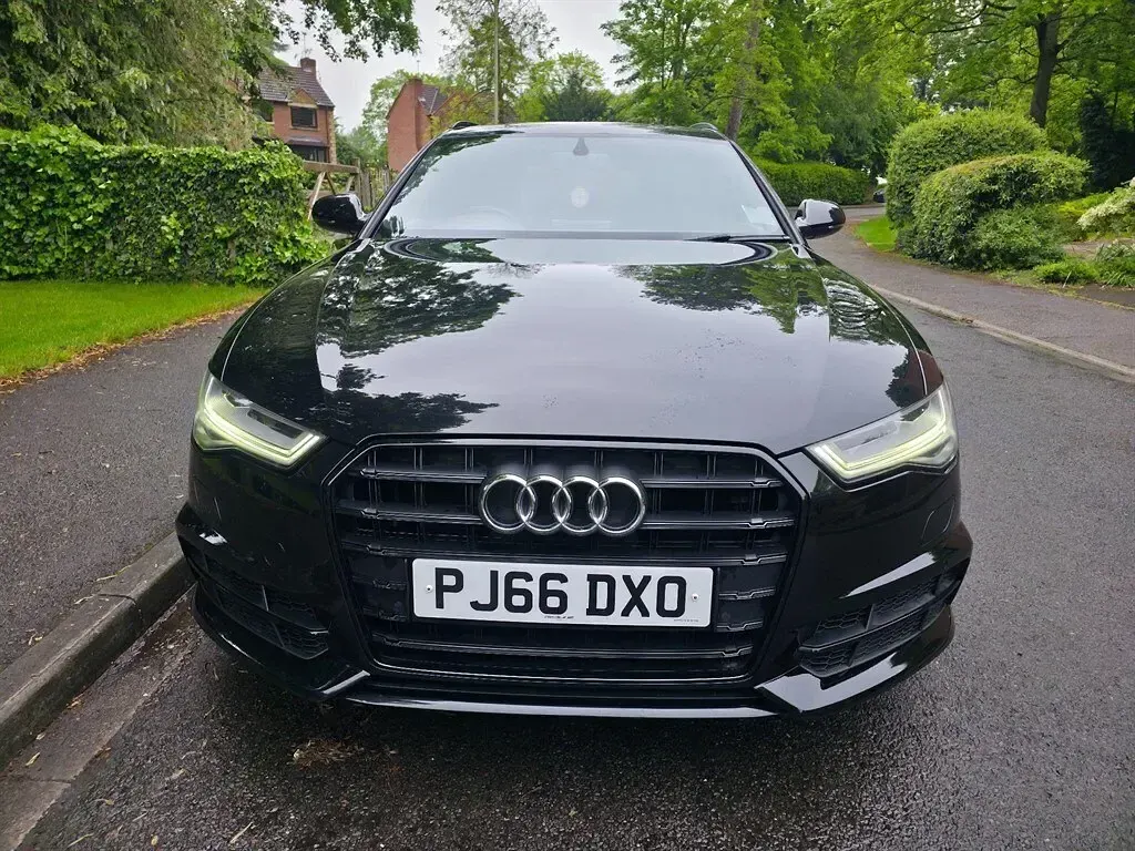 Used Audi A6 Black Edition 190 HP (139 kW) 2016 Black Estate