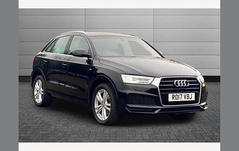 Used Audi Q3 S-Line 150 HP (110 kW) 2017 Black SUV