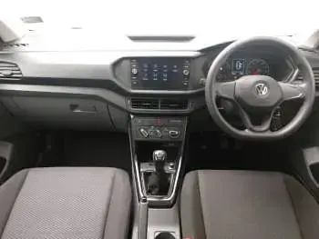 Used VW T-Cross S 95 HP (69 kW) 2019 White SUV