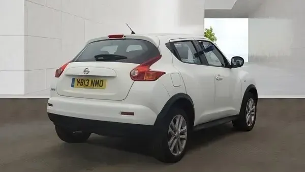 Used Nissan Juke Acenta 117 HP (86 kW) 2013 White SUV