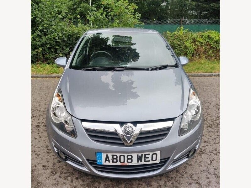 Used Vauxhall Corsa 80 HP (58 kW) 2008 Silver Hatchback