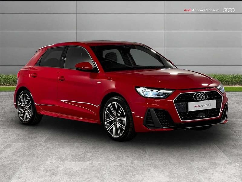 Red Used 2024 Audi A1 S-Line Hatchback | £23,061 (Fair price) - Image 1/4