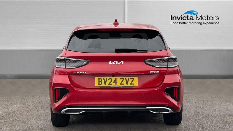 Used Kia Ceed GT-Line 158 HP (116 kW) 2024 Red Hatchback