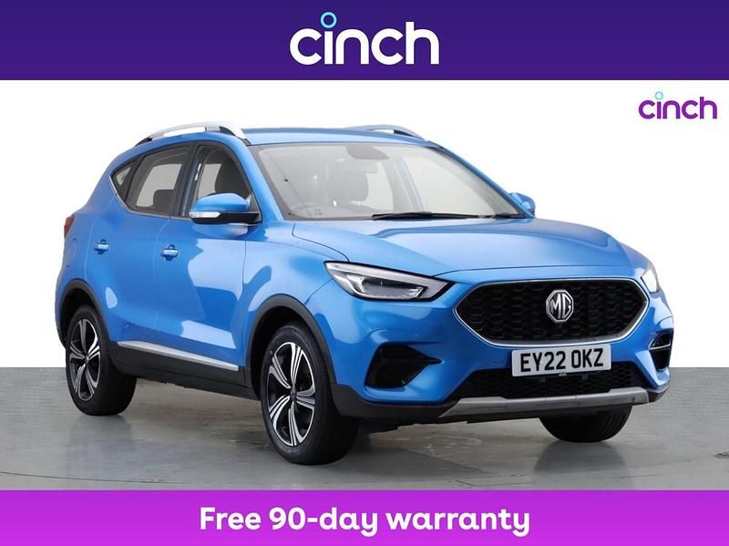 Blue Used 2022 MG ZS Excite Sedan | £12,449 (Fair price) - Image 1/3