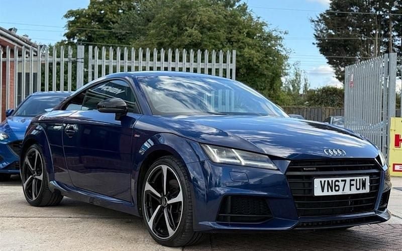 Blue Used 2017 Audi TT Black Edition Coupe | £13,495 (Fair price) - Image 1/4