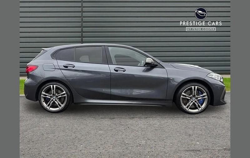 Used BMW M135 Comfort Edition 301 HP (221 kW) 2021 Grey Hatchback