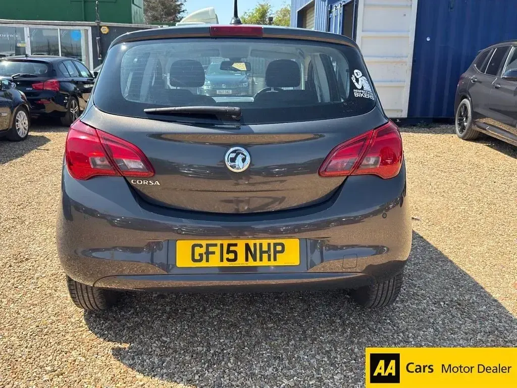 Used Vauxhall Corsa Excite 90 HP (66 kW) 2015 Grey Hatchback
