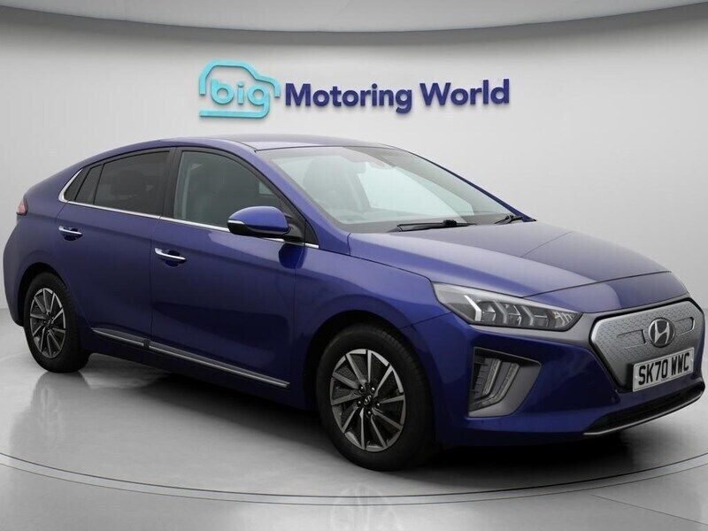 Blue Used 2020 Hyundai Ioniq Premium SE Sedan | £11,200 (Fair price) - Image 1/4