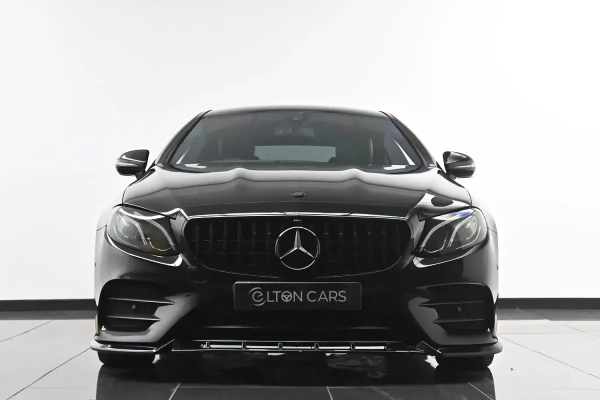 Used Mercedes E350 AMG line 2019 Black Coupe