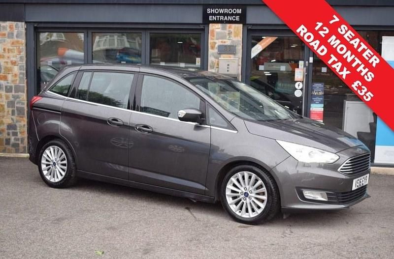 Grey Used 2016 Ford Grand C-Max Titanium MPV | £9,500 (Fair price) - Image 1/4