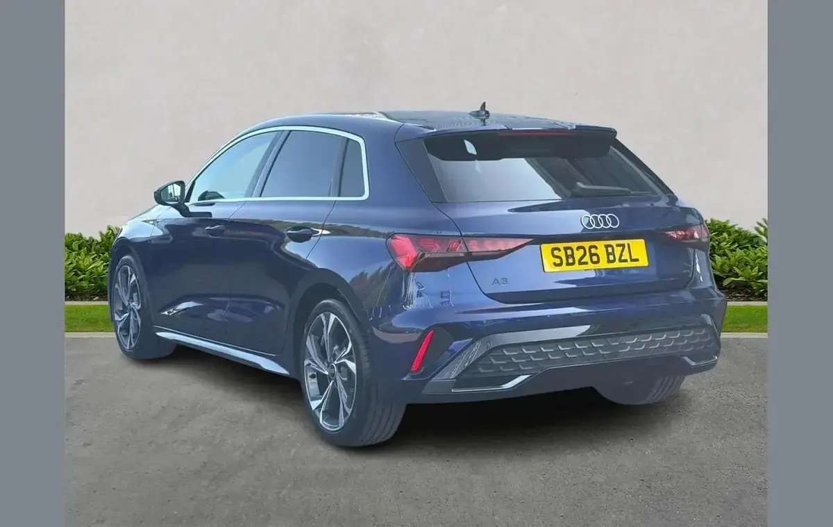 New Audi A3 S-Line 147 HP (108 kW) 2026 Blue Hatchback