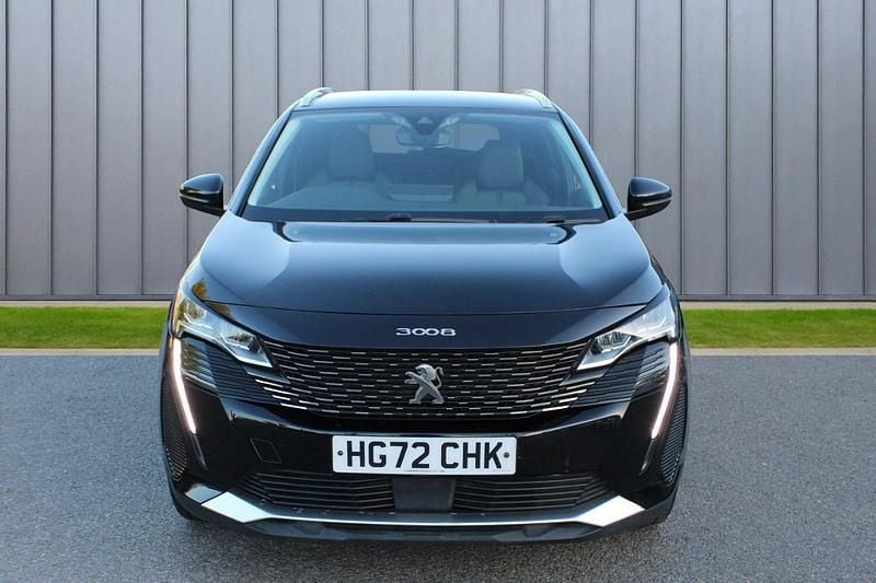 Black Used 2022 Peugeot 3008 Allure+ SUV | £17,269 - Image 1/4