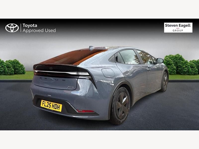 New Toyota Prius Design 2025 Grey Hatchback