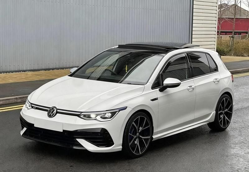 Used VW Golf VII R 2021 White Hatchback