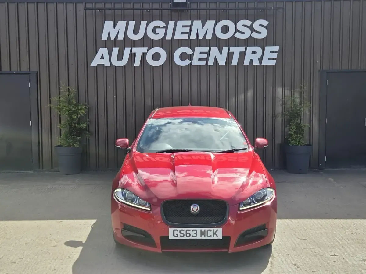 Used Jaguar XF R-Sport 2015 Red Estate