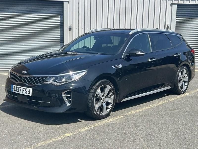 Black Used 2017 Kia Optima 2 Estate | £10,100 (Fair price) - Image 1/4