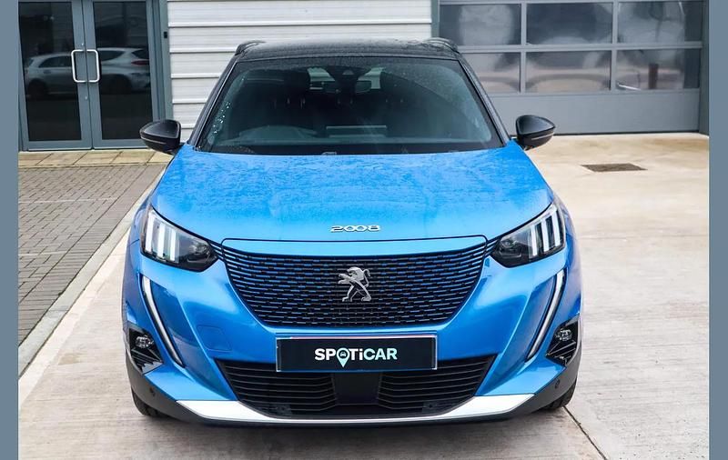 Used Peugeot e-2008 GT 100 kW (136 HP) 2022 Blue SUV