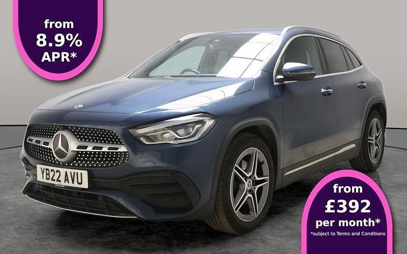Blue Used 2022 Mercedes GLA200 AMG line SUV | £26,544 (A bit pricey) - Image 1/3