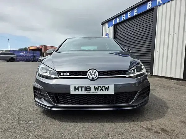 Used VW Golf VII GTD 184 HP (135 kW) 2018 Grey Hatchback