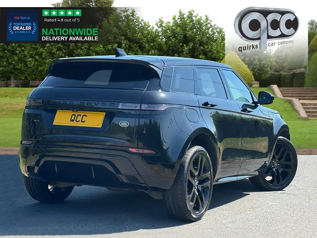 Used Land Rover Range Rover evoque SE Dynamic 2019 Santorini black SUV