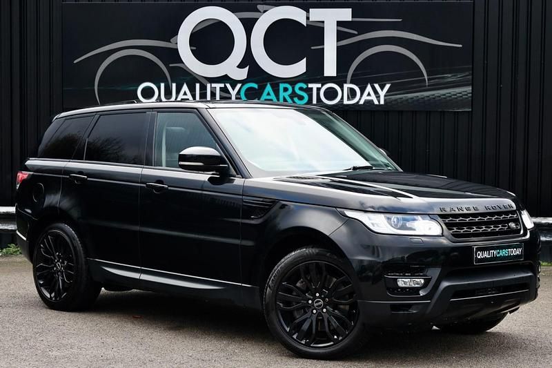 Black Used 2015 Land Rover Range Rover Sport HSE SUV | £13,995 (Fair price) - Image 1/4