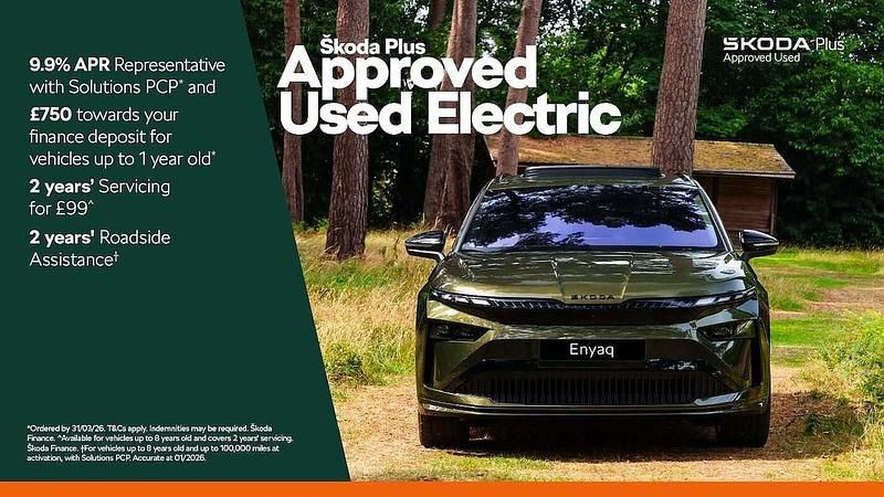 Used Skoda Elroq SportLine 210 kW (286 HP) 2025 Graphite grey metallic SUV