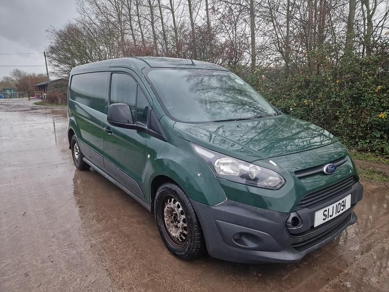 Used Ford Transit Connect 75 HP (55 kW) 2015 Green MPV