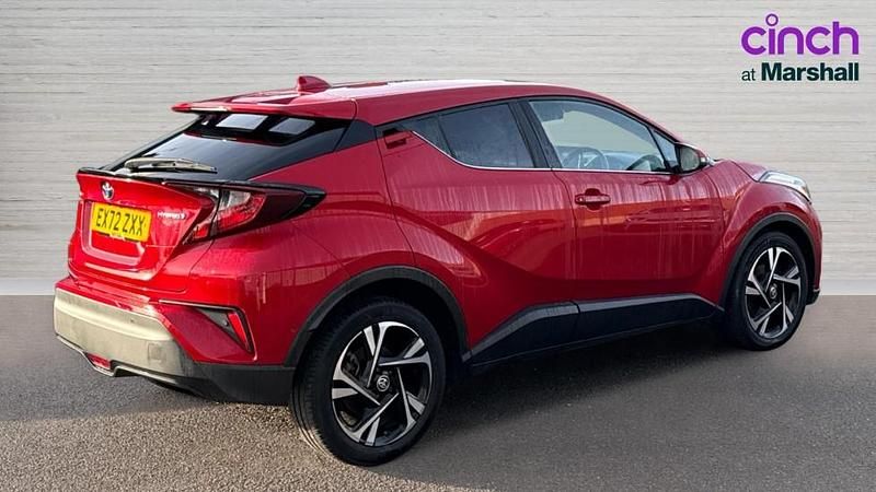 Used Toyota C-HR Design 122 HP (89 kW) 2022 Red SUV