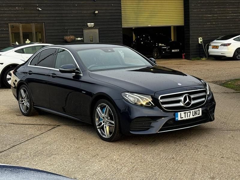 Blue Used 2017 Mercedes E350 AMG line Sedan | £8,995 - Image 1/4