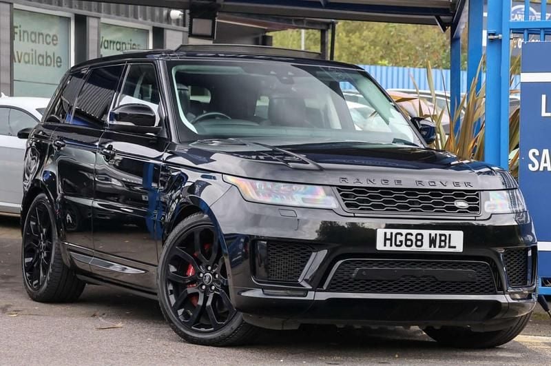 Black Used 2019 Land Rover Range Rover Sport Autobiography Dynamic SUV | £34,991 (Fair price) - Image 1/4