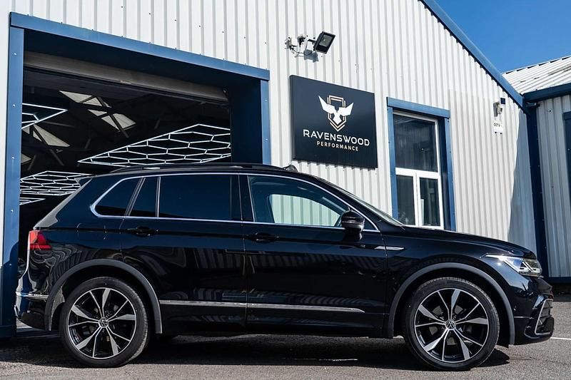 Used VW Tiguan R-line 150 HP (110 kW) 2022 Black SUV