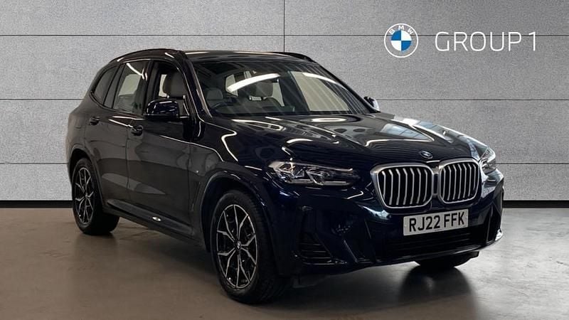 Used BMW X3 M Sport 181 HP (133 kW) 2022 Black SUV
