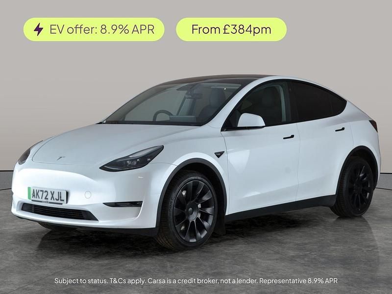White Used 2022 Tesla Model Y Long Range AWD SUV | £24,441 (Fair price) - Image 1/2