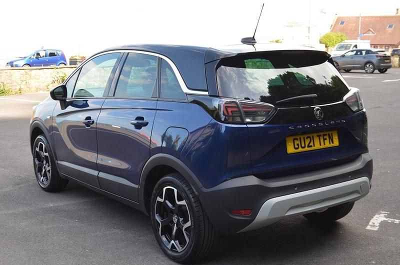 Used Vauxhall Crossland Elite 109 HP (80 kW) 2021 Blue SUV
