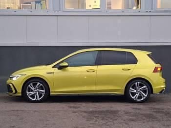 Used VW Golf VII R-line 150 HP (110 kW) 2020 Yellow Hatchback