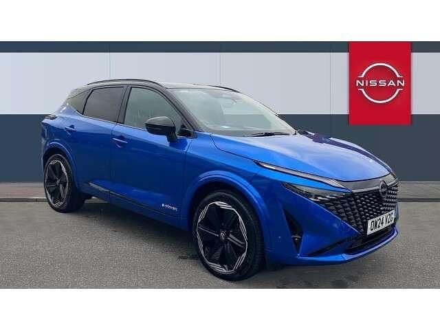 Blue Used 2024 Nissan Qashqai SUV | £27,394 (A bit pricey) - Image 1/4