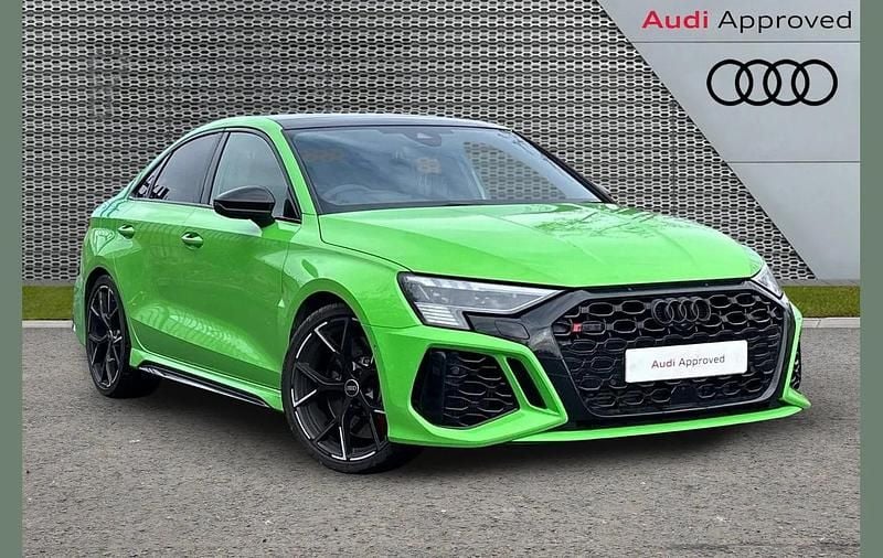 Used Audi RS3 Comfort 400 HP (294 kW) 2022 Green Sedan