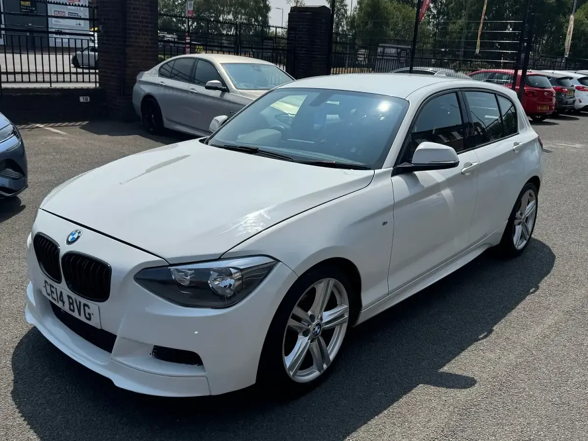 Used BMW 116 M Sport 2014 White Hatchback