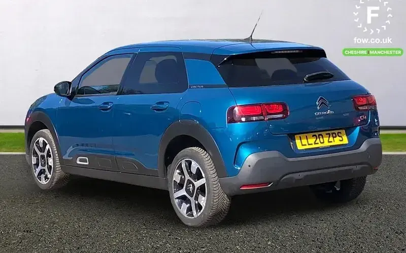 Used Citroën C4 Flair 110 HP (80 kW) 2020 Blue SUV