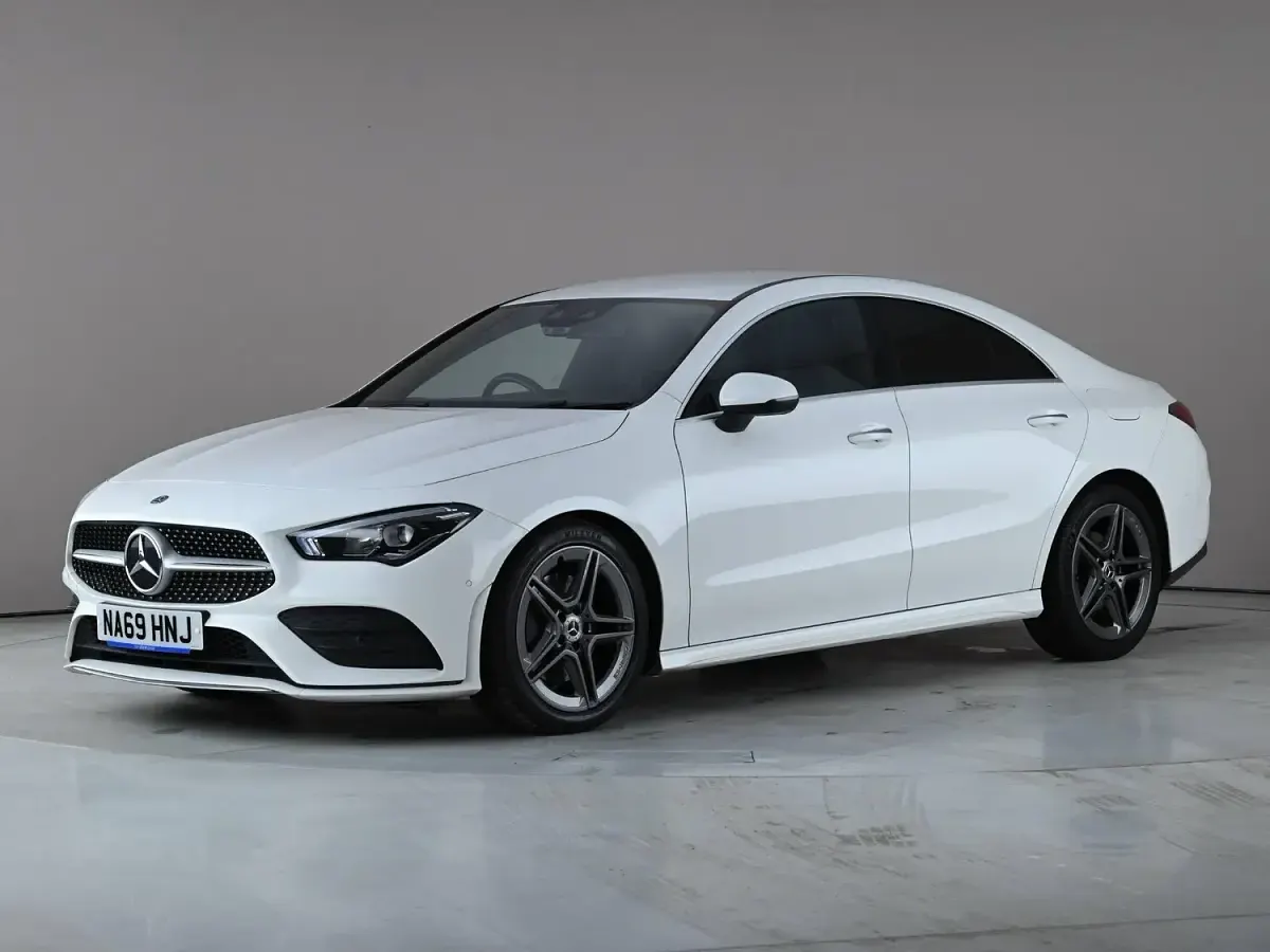 Used Mercedes CLA200 AMG Line Premium 2019 White Coupe
