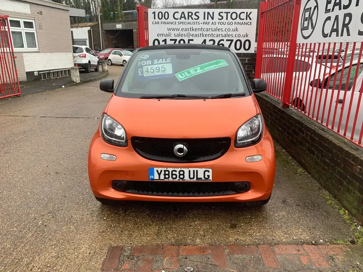 Używany Smart ForTwo Coupé Passion 71 KM (52 kW) 2018 Czarny Coupe