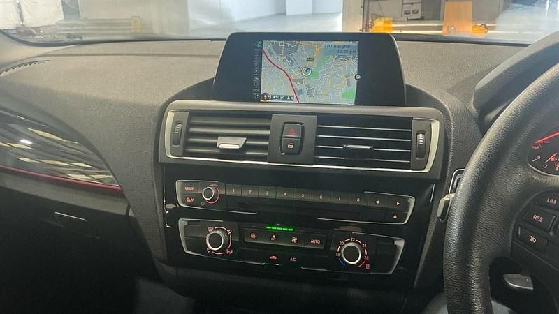 Used BMW 116 Sport Line 2017 Sapphire black Hatchback