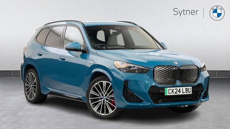 Blue Used 2024 BMW iX1 M Sport SUV | £31,750 (Fair price) - Image 1/4