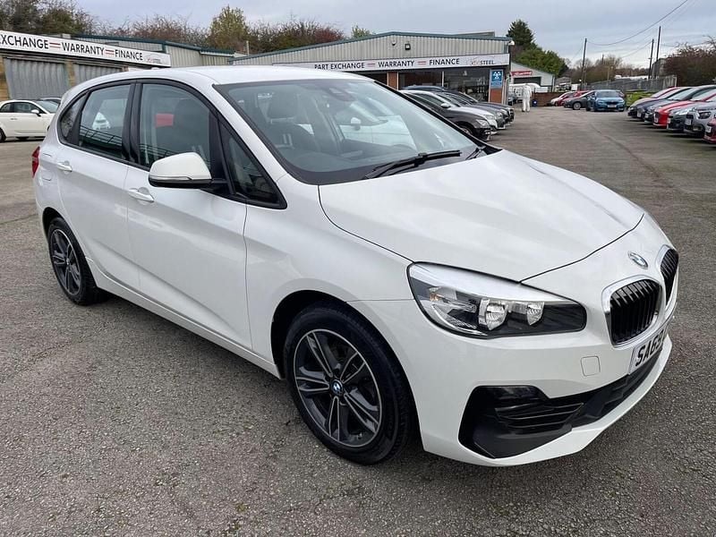 White Used 2019 BMW 218 Sport Line Estate | £11,699 (Good price) - Image 1/4